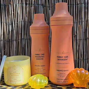 Pineapple Mango Fabric Care Collection + 3 Wick Candle